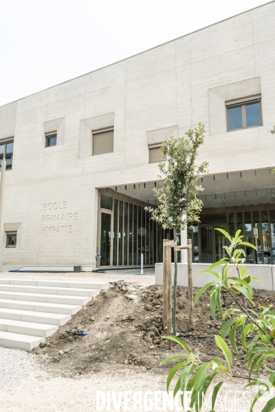 Visite de Francois Bayrou  a la Mosson, quartier populaire de Montpellier, le 06.06.2025