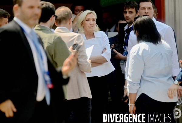 Extreme droite / Meeting de la fête de la victoire