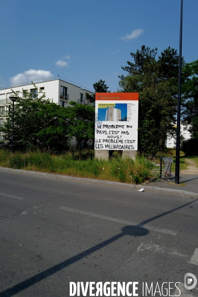 La cité floréal à Saint denis