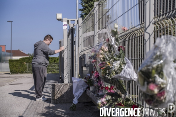 La surveillante melanie assassinee a coups de couteau par un collegien a nogent.