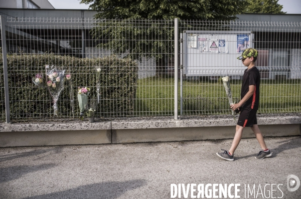 La surveillante melanie assassinee a coups de couteau par un collegien a nogent.