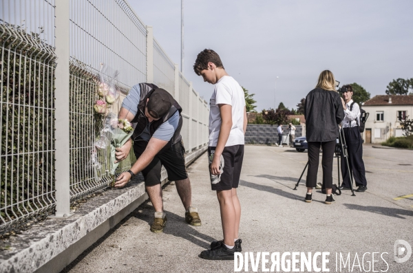 La surveillante melanie assassinee a coups de couteau par un collegien a nogent.