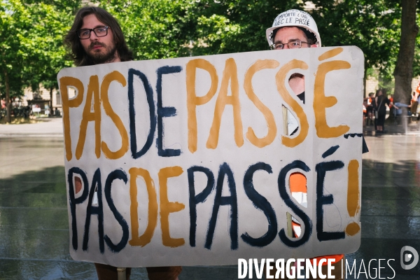 Manifestation des archeologues