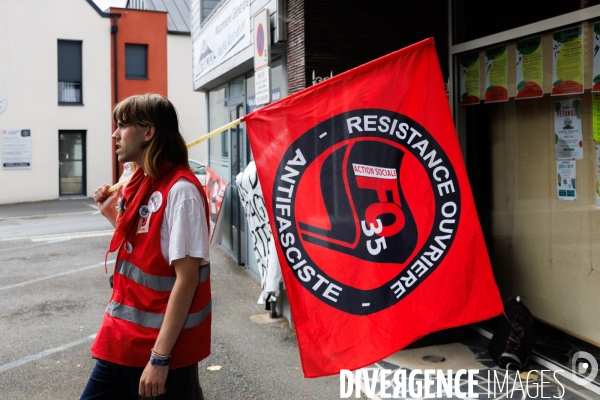 Rassemblement contre l extrême droite à Chateaubriant
