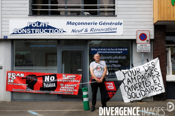 Rassemblement contre l extrême droite à Chateaubriant
