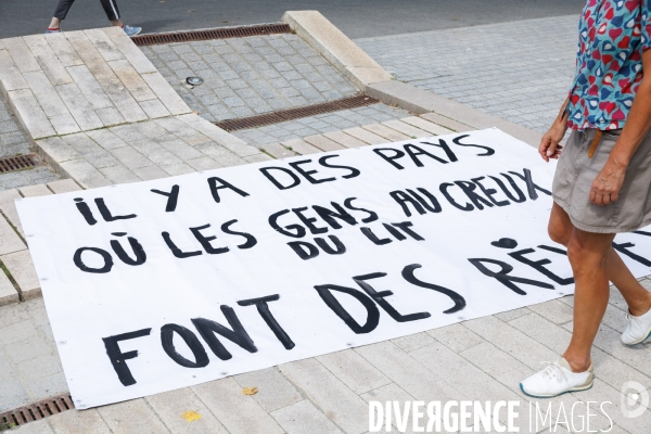 Rassemblement contre l extrême droite à Chateaubriant