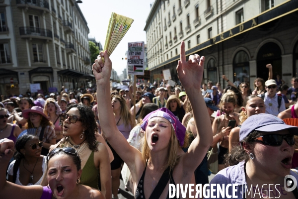 Genève - Grève féministe du 14 juin 2025