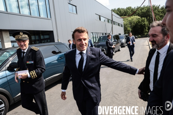 Emmanuel macron dans le nord pas de calais