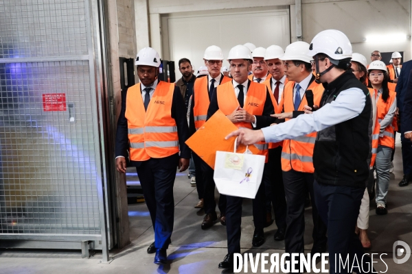 Emmanuel macron dans le nord pas de calais