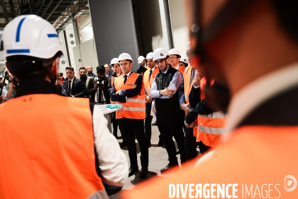 Emmanuel macron dans le nord pas de calais