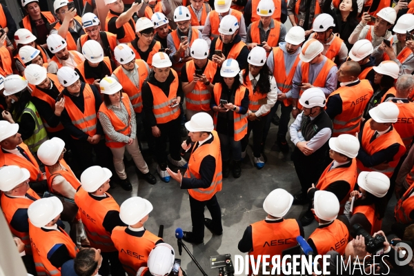 Emmanuel macron dans le nord pas de calais
