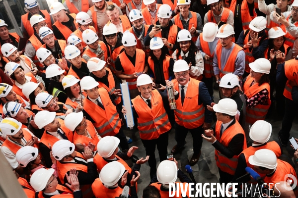 Emmanuel macron dans le nord pas de calais