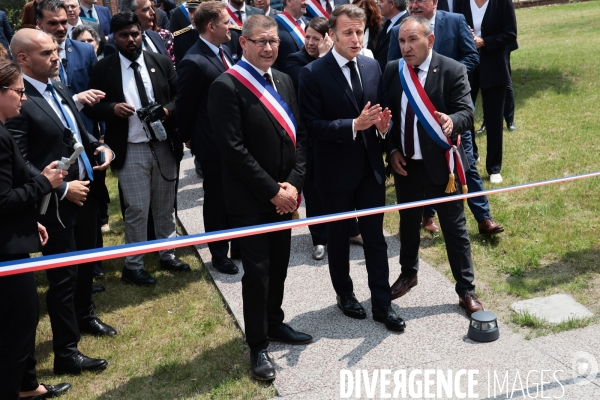 Emmanuel macron dans le nord pas de calais