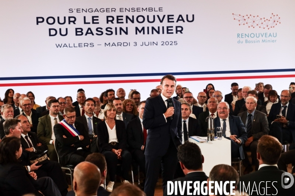 Emmanuel macron dans le nord pas de calais