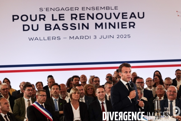 Emmanuel macron dans le nord pas de calais