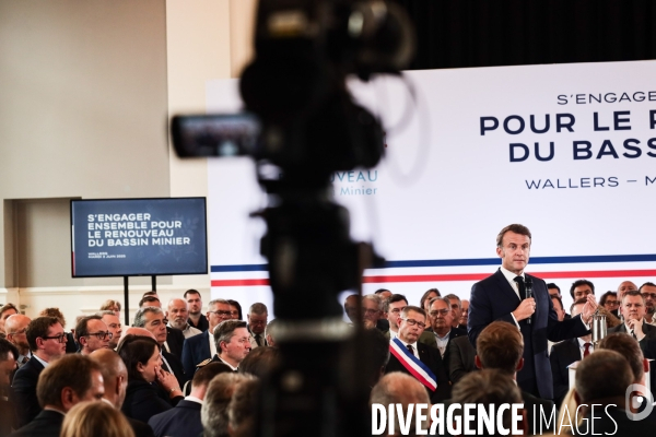 Emmanuel macron dans le nord pas de calais