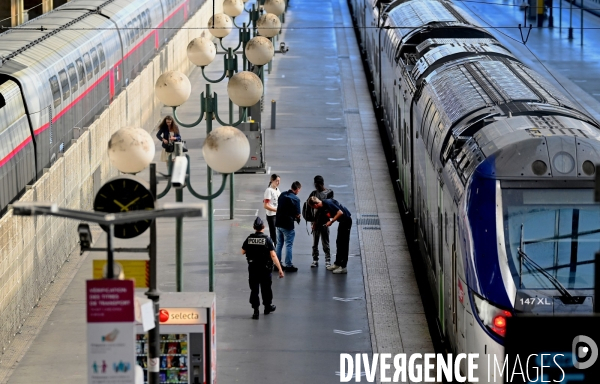 Déplacement de Bruno Retailleau dans le cadre de l’opération nationale de contrôle de migrants aux frontières