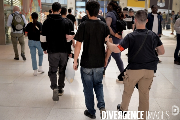 Déplacement de Bruno Retailleau dans le cadre de l’opération nationale de contrôle de migrants aux frontières