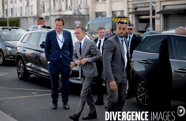 Déplacement de Bruno Retailleau dans le cadre de l’opération nationale de contrôle de migrants aux frontières