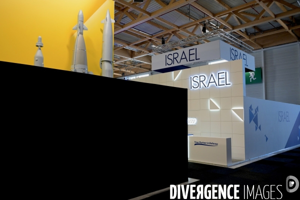 Salon du Bourget : cinq stands d’industriels israéliens exposant des armes offensives ont été fermés par le gouvernement français