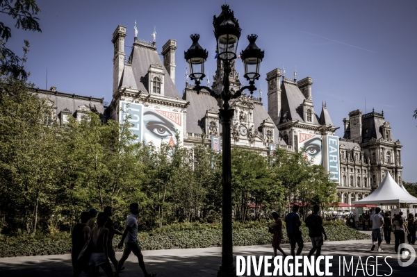Végétalisation du parvis de l’Hotel de Ville