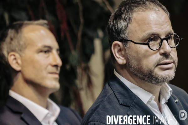Conférence de presse de Raphael Glucksmann