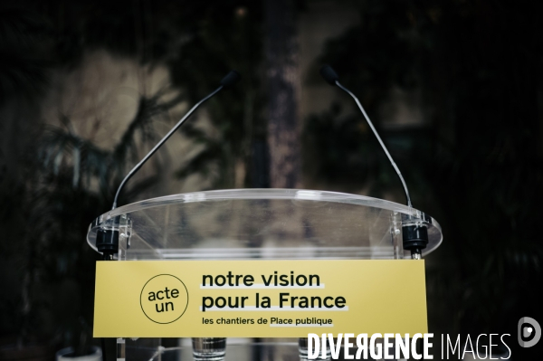Conférence de presse de Raphael Glucksmann