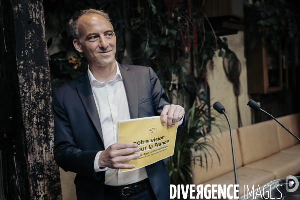 Conférence de presse de Raphael Glucksmann