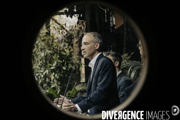 Conférence de presse de Raphael Glucksmann
