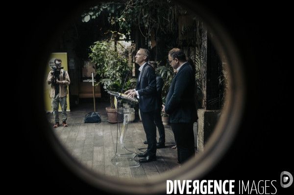 Conférence de presse de Raphael Glucksmann
