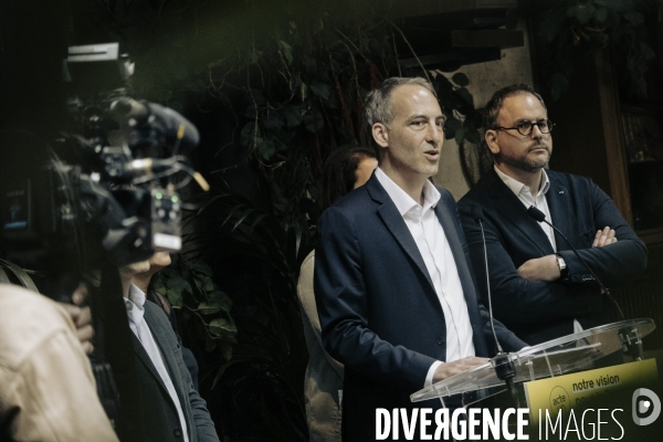 Conférence de presse de Raphael Glucksmann