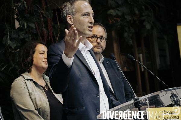 Conférence de presse de Raphael Glucksmann