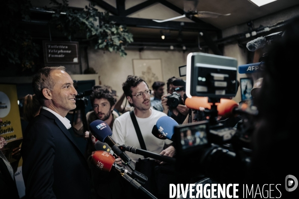 Conférence de presse de Raphael Glucksmann