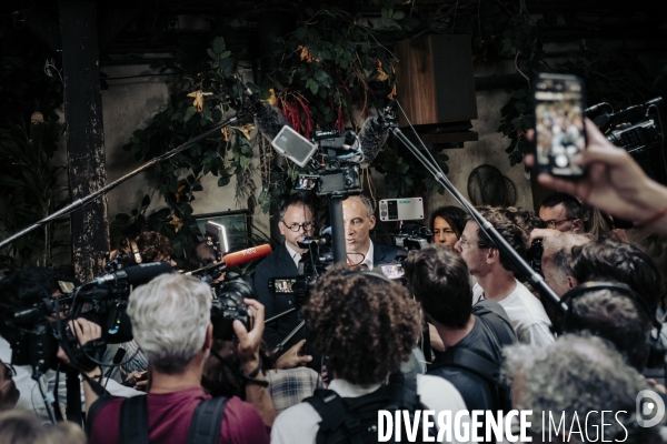 Conférence de presse de Raphael Glucksmann