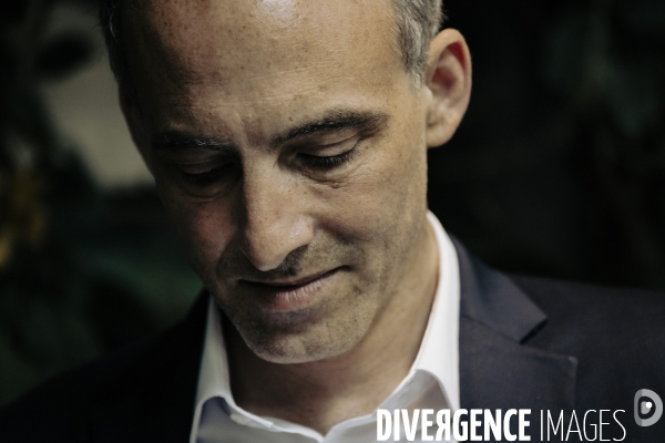 Conférence de presse de Raphael Glucksmann
