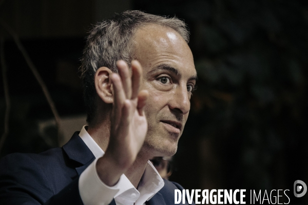 Conférence de presse de Raphael Glucksmann