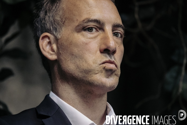 Conférence de presse de Raphael Glucksmann