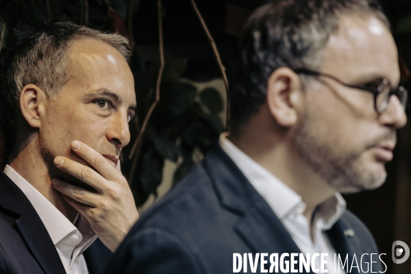 Conférence de presse de Raphael Glucksmann