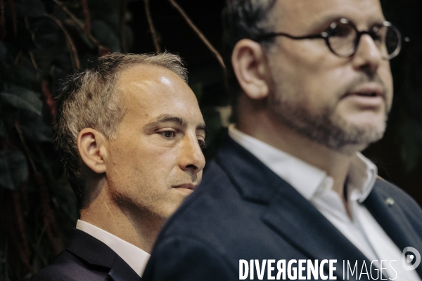 Conférence de presse de Raphael Glucksmann