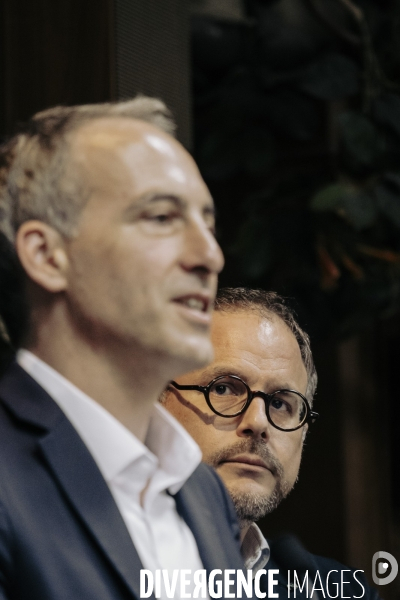 Conférence de presse de Raphael Glucksmann