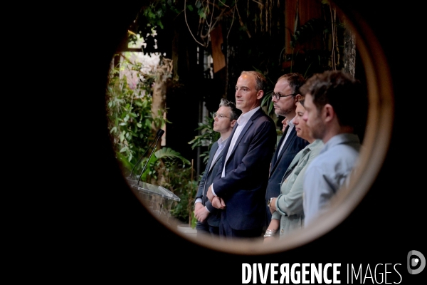 Raphaël Glucksmann présente sa « vision pour la France »