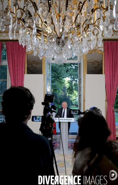 Prise de parole de françois bayrou au lendemain de l échec du conclave sur les retraites