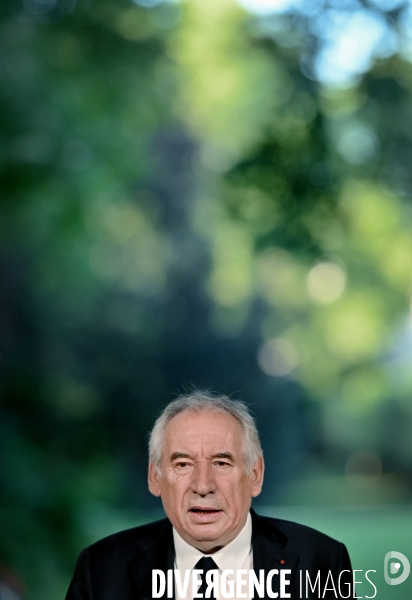 Prise de parole de françois bayrou au lendemain de l échec du conclave sur les retraites