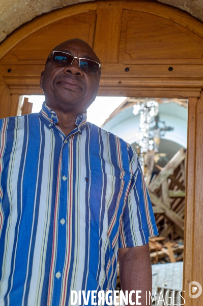 Le clocher de l’église de Valailles arraché par l’orage