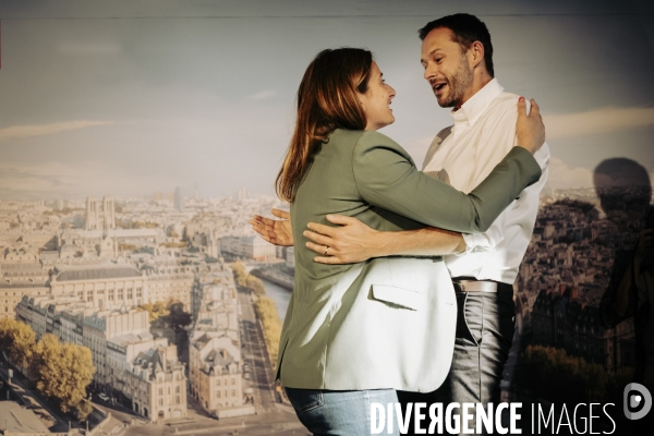Meeting de David Belliard, candidat à la Mairie de Paris
