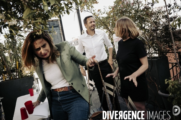 Meeting de David Belliard, candidat à la Mairie de Paris