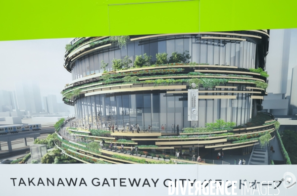 Takanawa  gateway city tokyo