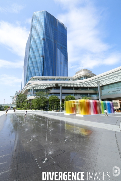 Takanawa  gateway city tokyo