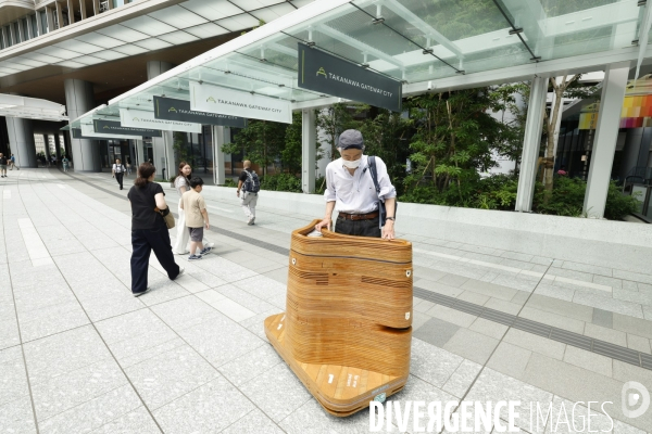 Takanawa  gateway city tokyo