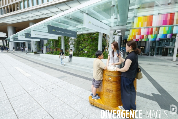 Takanawa  gateway city tokyo